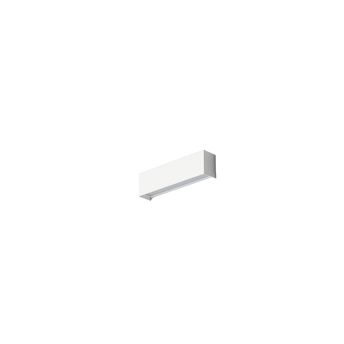 Nowodvorski Kinkiet STRAIGHT WALL XS 10W only LED 50/60Hz - Stal lakierowana - Biały 6345