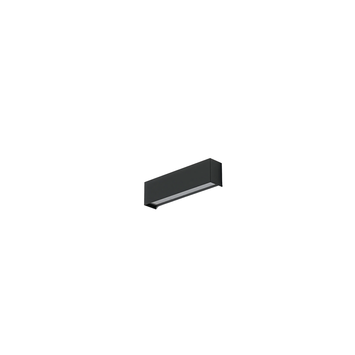 Nowodvorski Kinkiet STRAIGHT WALL XS 10W only LED 50/60Hz - Stal lakierowana - Grafitowy 6350