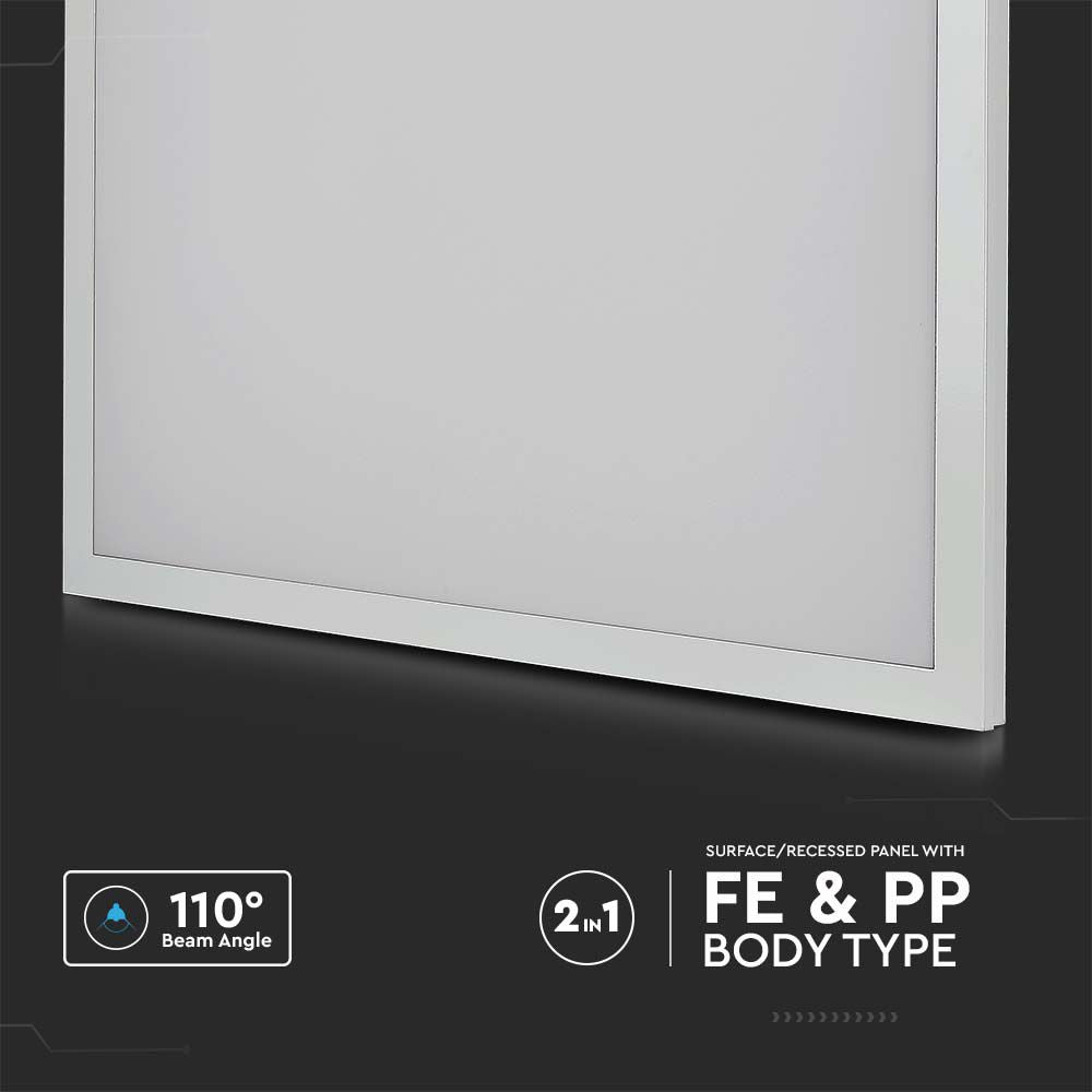 36W Panel LED 600x600mm / 2w1 / Barwa:4000K / Opakowanie: 6szt.