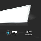 45W Panel LED 1200x300mm / Barwa:4000K / HIGH LUMEN / Opakowanie: 6szt.