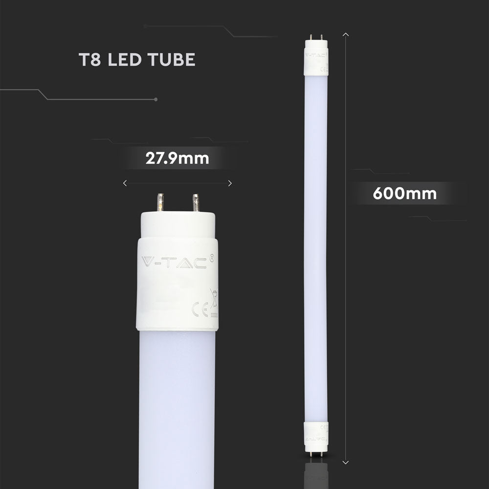 10W Świetlówki LED T8 60cm / Barwa:3000K / Trzonek:G13