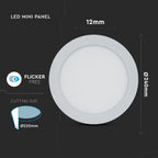 22W Panel LED / Barwa:3000K / Okrągła