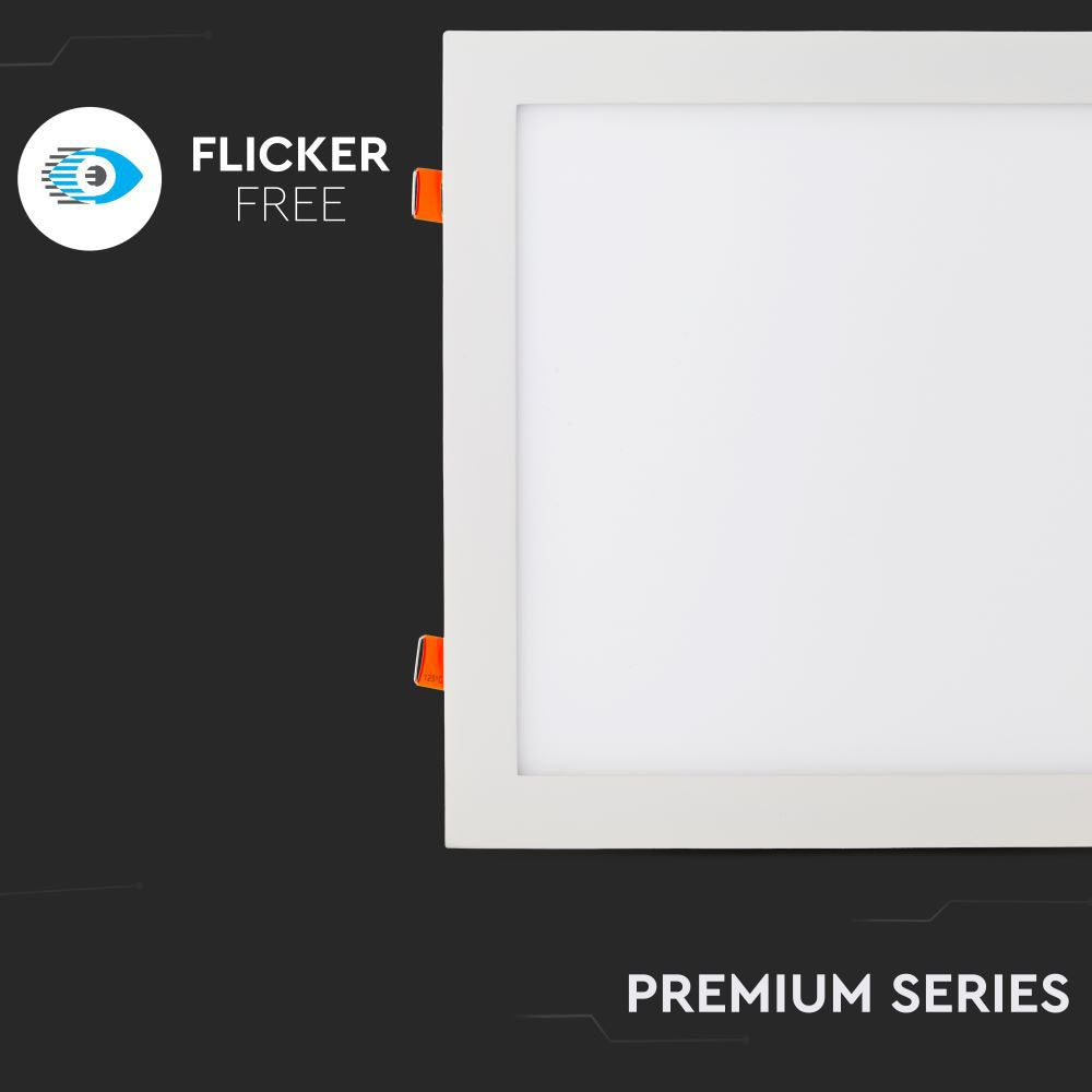 36W Panel LED / Barwa:6400K / Kwadratowa