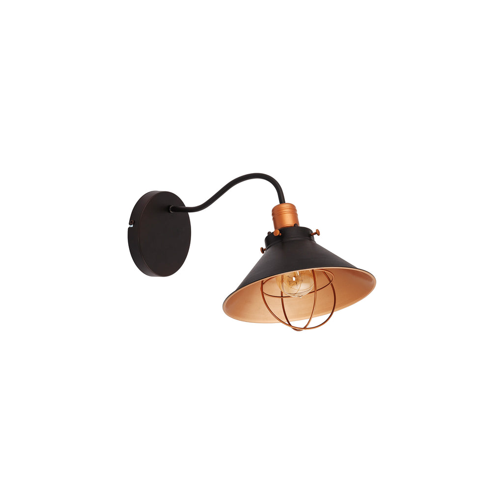 Nowodvorski Kinkiet GARRET 25W only LED 50/60Hz - Stal lakierowana - Czekoladowy