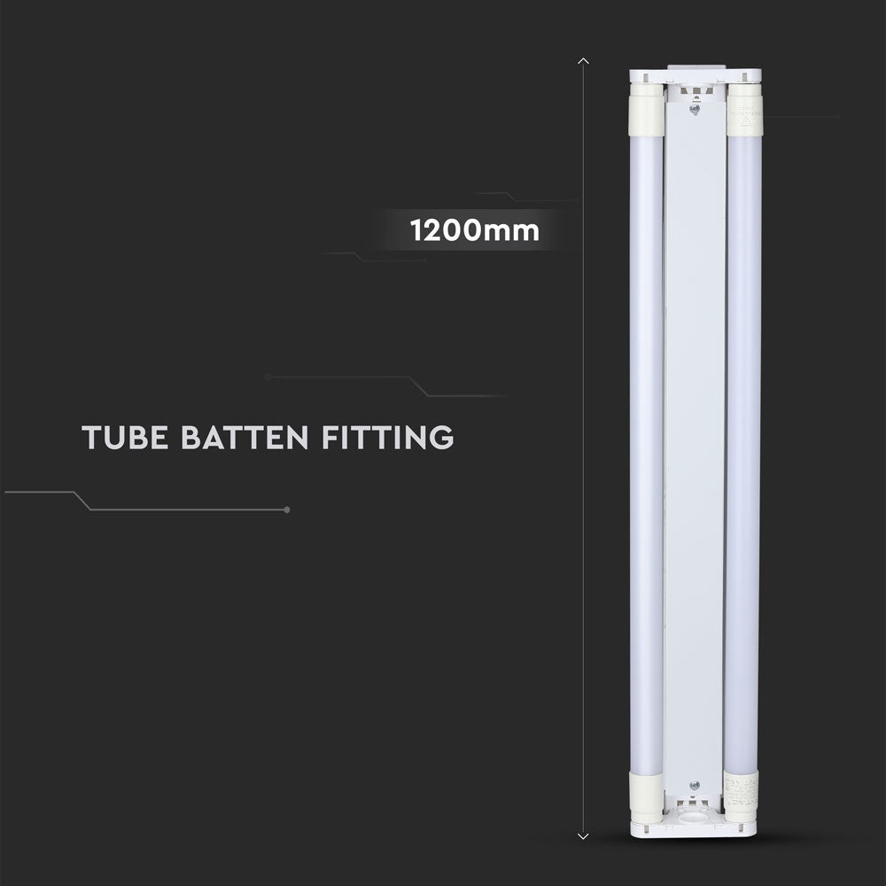 Belka oświetleniowa ze świetlówką 2xT8 SAMSUNG 120cm / Barwa:4000K