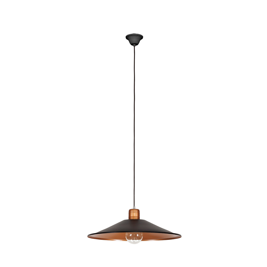 Nowodvorski Lampa wisząca GARRET M 25W only LED 50/60Hz - Stal lakierowana - Czekoladowy