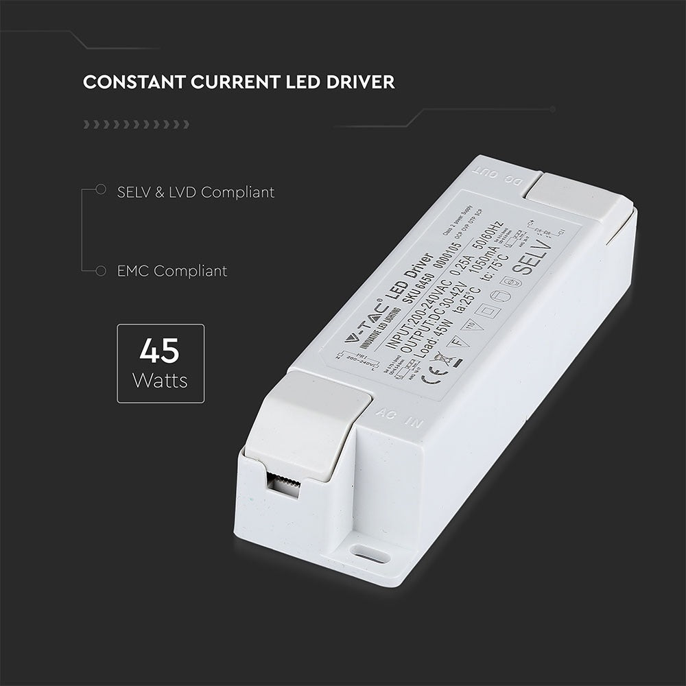 45W Zasilacz do Paneli LED / 5 Lat gwarancji / 1050mA