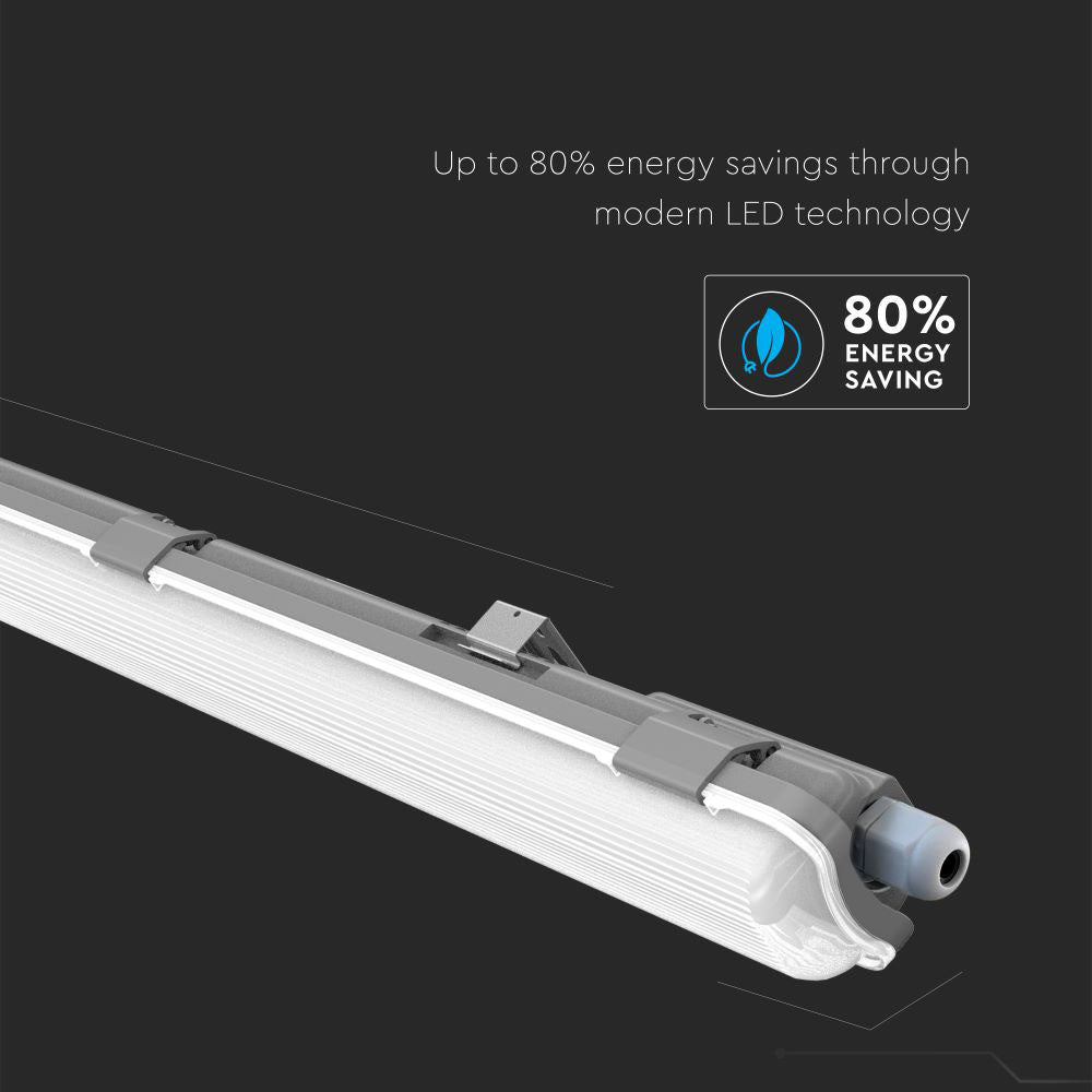 1X18W Oprawa Hermetyczna 120cm z świetlówką T8 / Barwa:4000K / IP65
