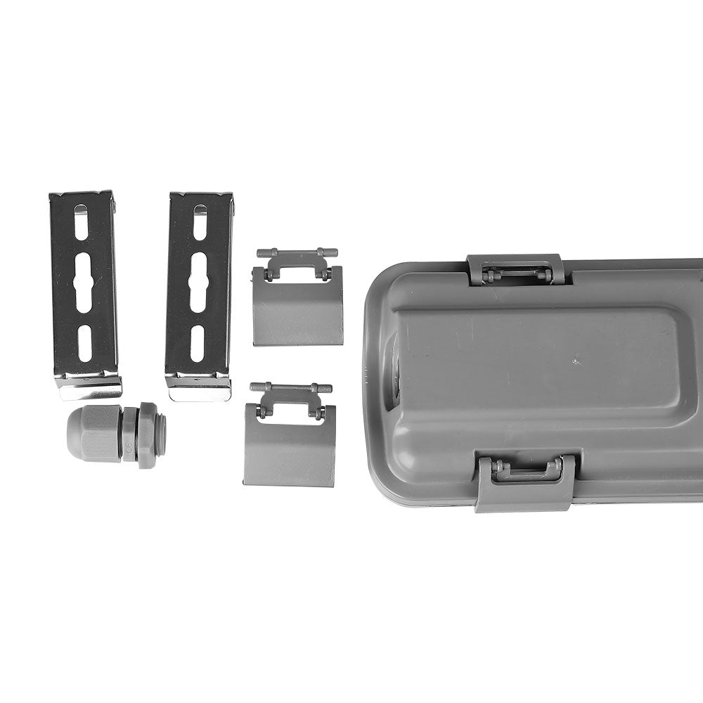 2X10W Oprawa Hermetyczna 60cm z świetlówką 2xT8 / Barwa:6400K / IP65