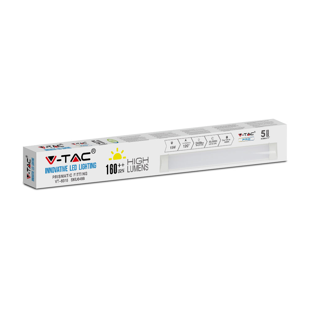 15W Belka oświetleniowa LED 60cm / Barwa:4000K / Skuteczność 160lm/W / 5 Lat gwarancji
