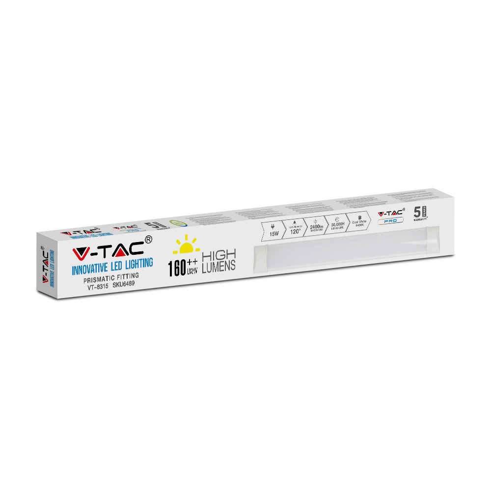 15W Belka oświetleniowa LED 60cm / Barwa:6400K / Skuteczność 160lm/W / 5 Lat gwarancji