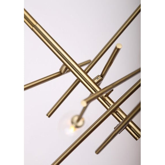Maxlight Lampa wisząca Lollipop - Metal + szkło - Mosiądz P0294