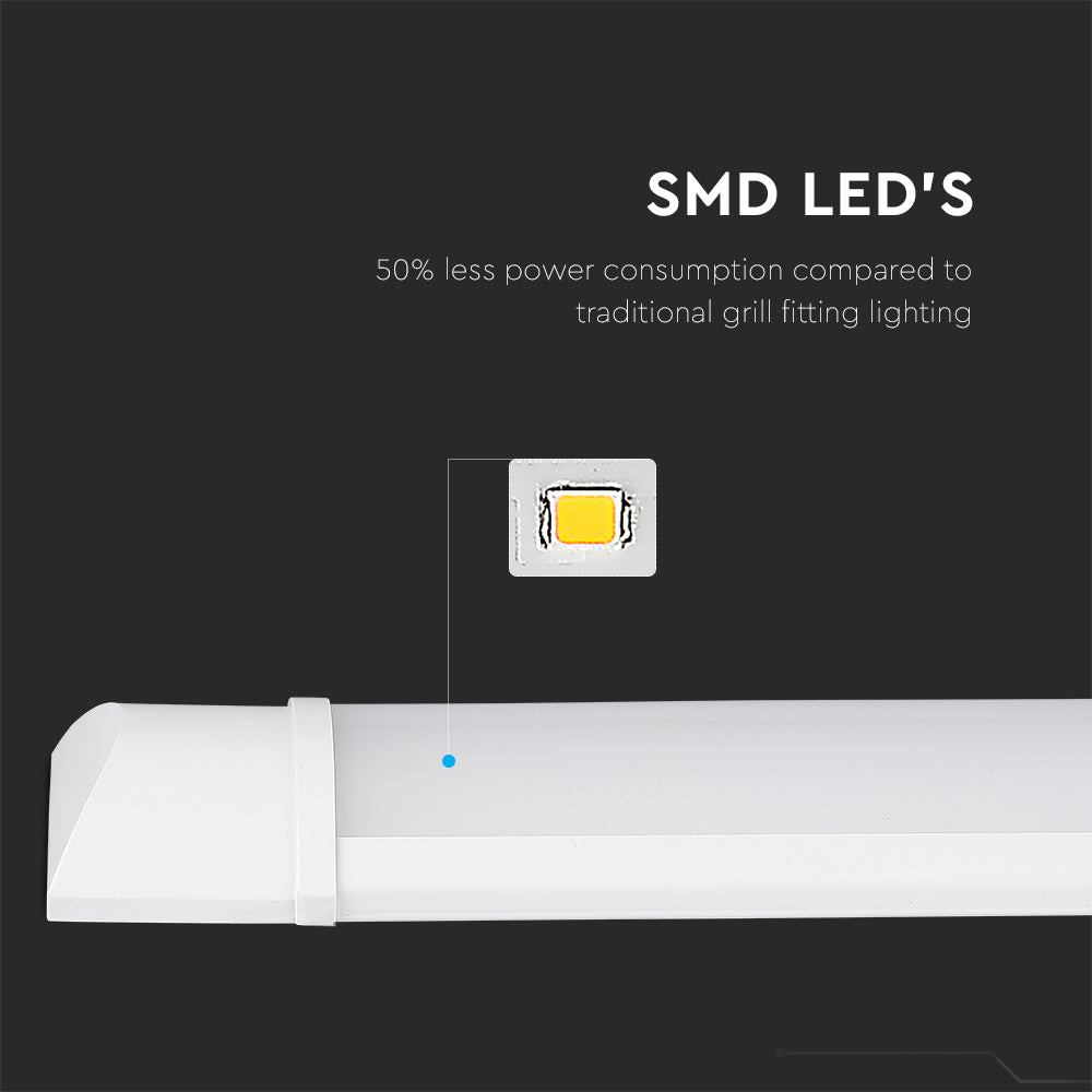 38W Belka oświetleniowa LED 150cm / Barwa:3000K / Skuteczność 160lm/W / 5 Lat gwarancji