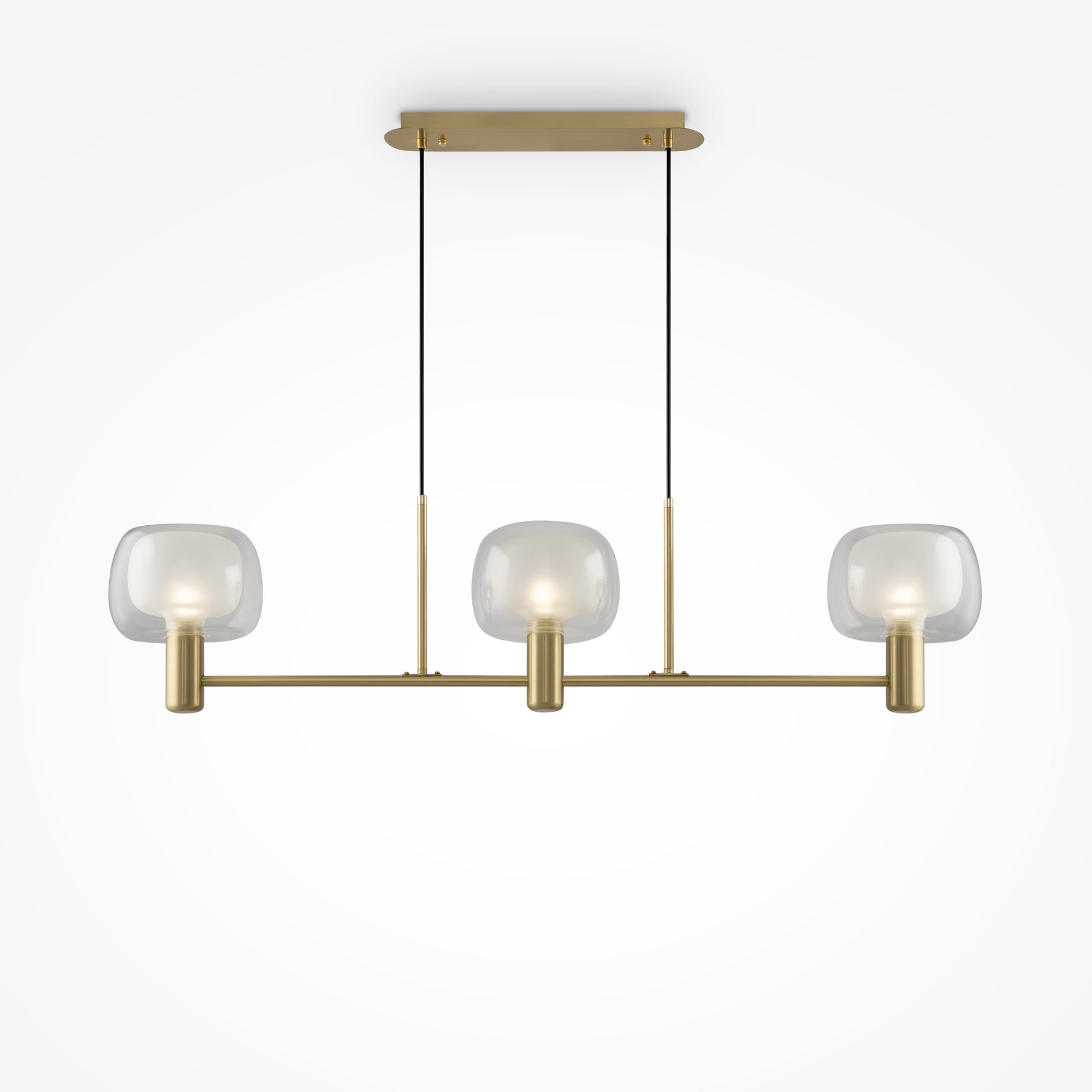 Maytoni Lampa wisząca Vision - Aluminium - Złoty MOD411PL-03G
