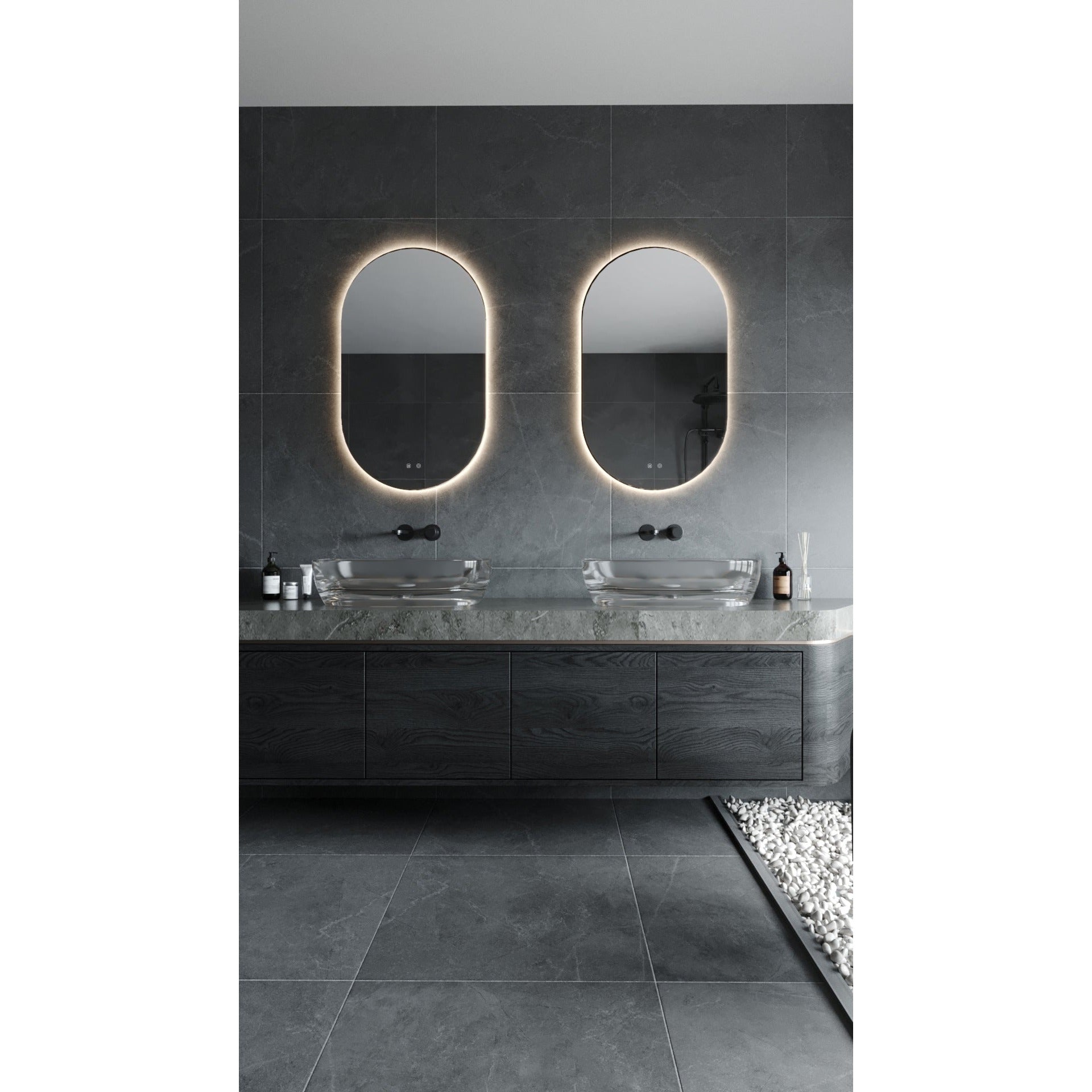 Maxlight Lustro Mirror Prostokąt - Metal + szkło - Biały W0388