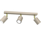 spot Striper beige/gold 3xGU10