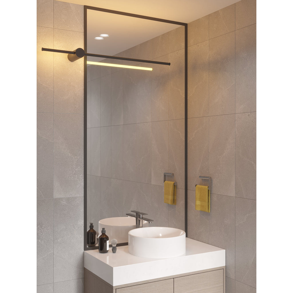 Maxlight Kinkiet Spirit - Metal - Czarny W0415