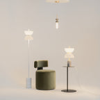 Maytoni Lampa wisząca Kyoto - Metal + marmur - Złoty MOD178PL-01GR