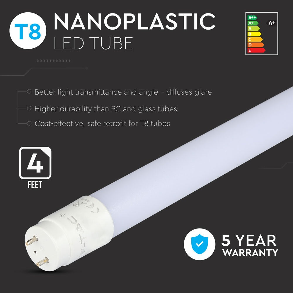 18W T8 Świetlówka LED T8 120 cm / Chip SAMSUNG / Barwa:6400K