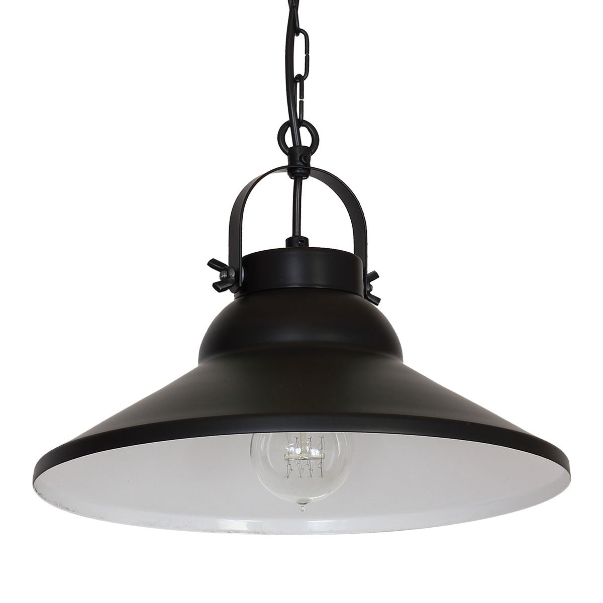 żyrandol Iron black 1xE27