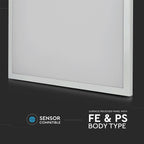 25W Panel LED 600x600mm / Zasilacz wbudowany / Barwa:6400K / Skuteczność 160lm/W
