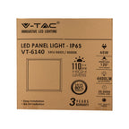 40W Panel LED 600x600mm / Barwa:4000K / IP65 / Opakowanie: 6szt.