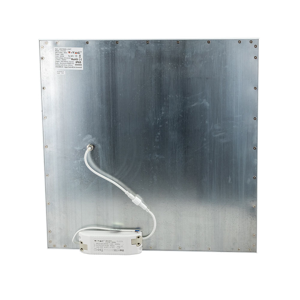 40W Panel LED 600x600mm / Barwa:4000K / IP65 / Opakowanie: 6szt.
