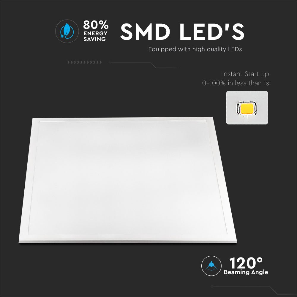 40W Panel LED 600x600mm / Barwa: 3w1 / Opakowanie:6 szt.