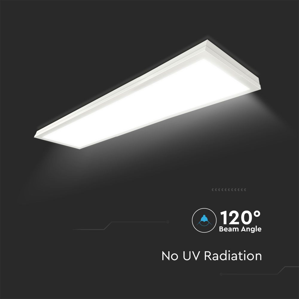 40W Panel LED 1200x300mm / 2w1 / Barwa:4000K / Opakowanie: 6szt.