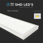 40W Panel LED 1200x300mm / 2w1 / Barwa:6500K / Opakowanie: 6szt.