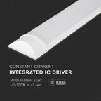 20W Belka oświetleniowa LED 60cm / Chip SAMSUNG Barwa:6400K