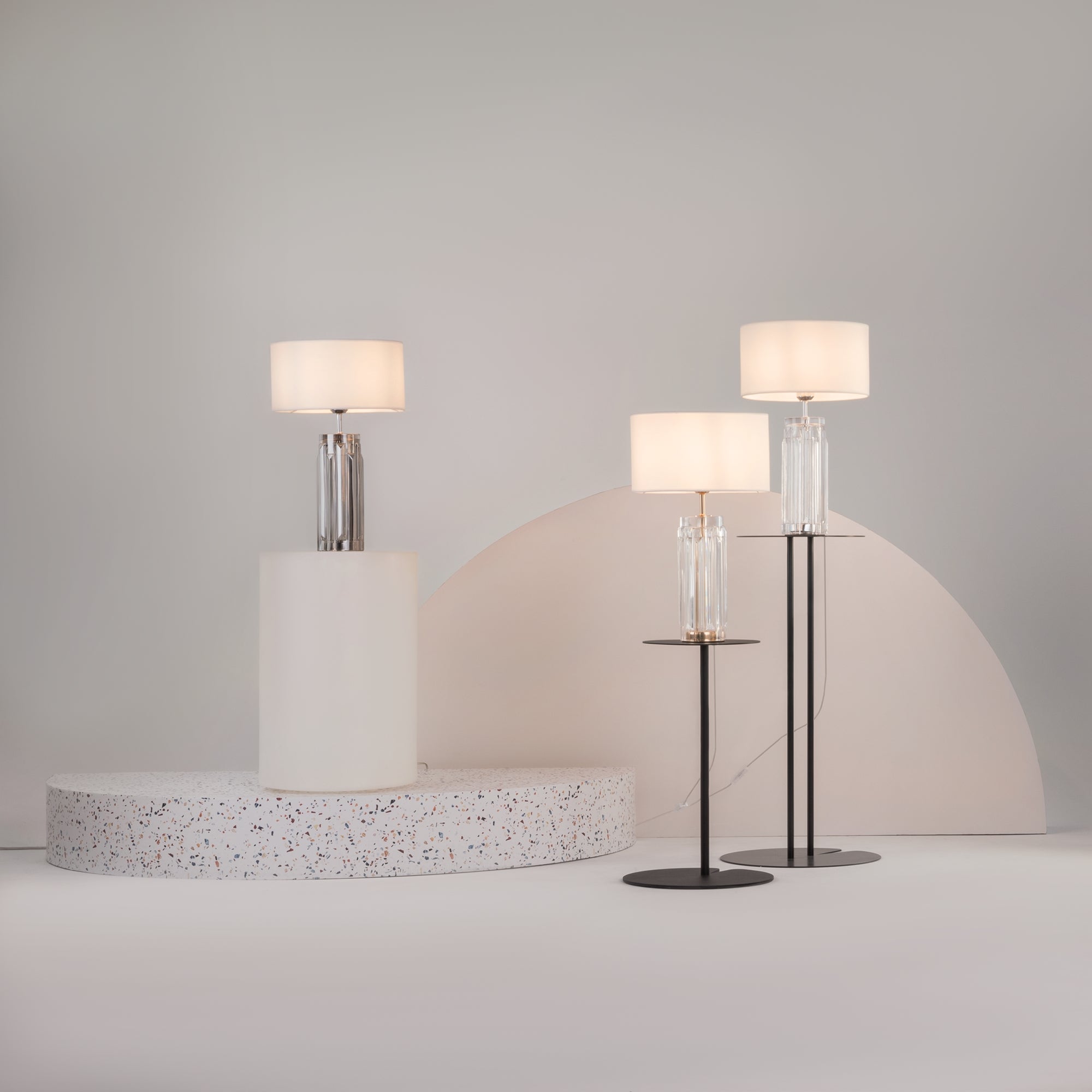 Maytoni Lampa stołowa Muse - Metal + szkło - Złoty MOD304TL-01G