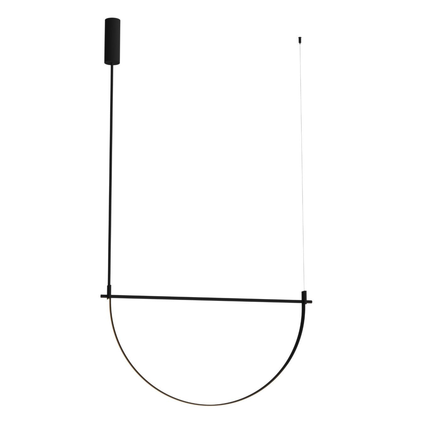 Maxlight Lampa wisząca Victoria 30W - Aluminium - Czarny P0686