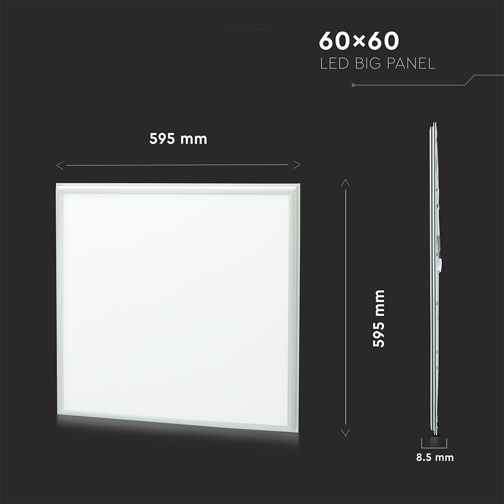 36W Panel LED 600x600mm / Barwa:4000K / Opakowanie: 6szt.
