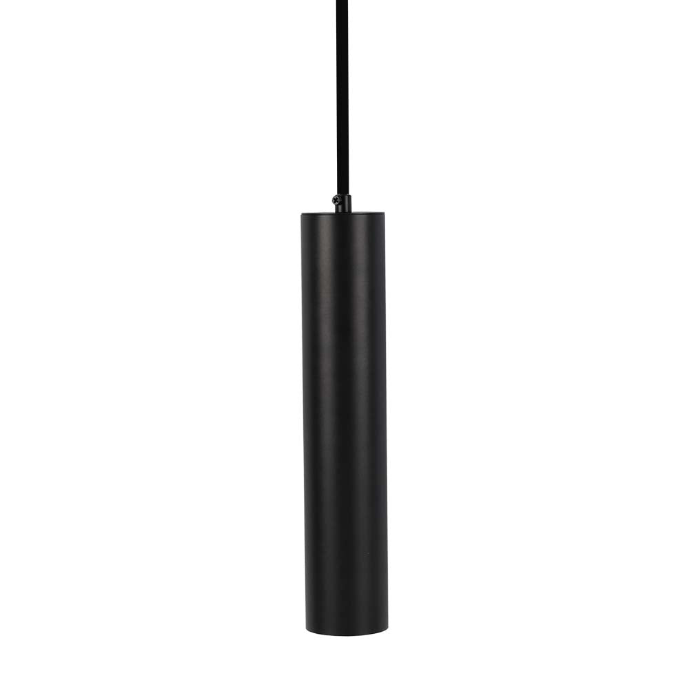 Lampa wisząca / Trzonek:GU10 / Okrągła / Czarna
