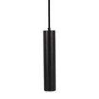 Lampa wisząca / Trzonek:GU10 / Okrągła / Czarna