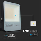 30W Naświetlacz LED SMD / Barwa:6400K / Obudowa: Czarna / Skuteczność 160lm/W