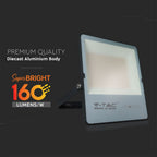 150W Naświetlacz LED SMD / Barwa:6400K / Obudowa: Czarna / Skuteczność 160lm/W