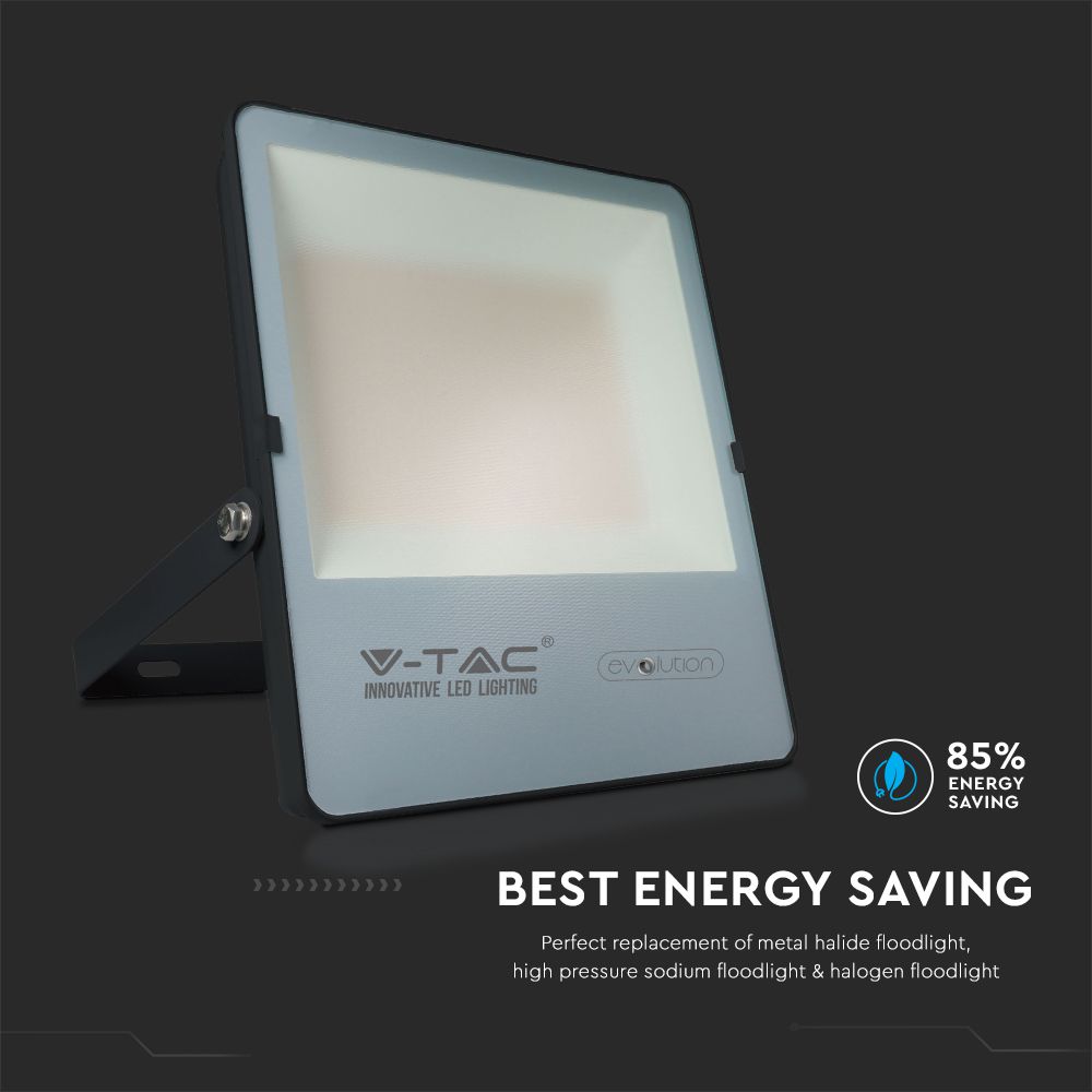 150W Naświetlacz LED 4000K / Obudowa: Czarna / Skuteczność z diody 160lm/W
