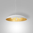 żyrandol Compo flat (dia 1000) white/gold 3xE27