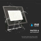 100W Naświetlacz LED / Seria: F-Class / Barwa:6500K / Obudowa: Czarna