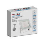 100W Naświetlacz LED / Seria: F-Class / Barwa:6500K / Obudowa: Biała
