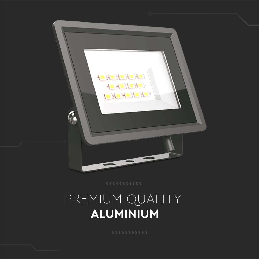 10W Naświetlacz LED / Seria: F-Class / Barwa:4000K / Obudowa: Czarna
