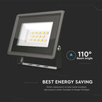 10W Naświetlacz LED / Seria: F-Class / Barwa:6500K / Obudowa: Czarna