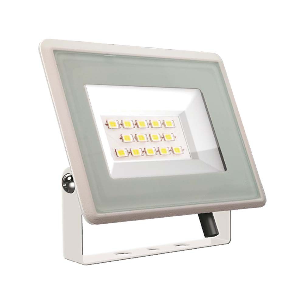 10W Naświetlacz LED / Seria: F-Class / Barwa:3000K / Obudowa: Biała