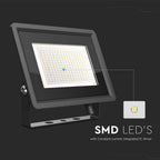 200W Naświetlacz LED / Seria: F-Class / Barwa:6500K / Obudowa: Czarna
