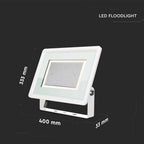 200W Naświetlacz LED / Seria: F-Class / Barwa:6500K / Obudowa: Biała