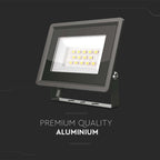 20W Naświetlacz LED / Seria: F-Class / Barwa:4000K / Obudowa: Czarna