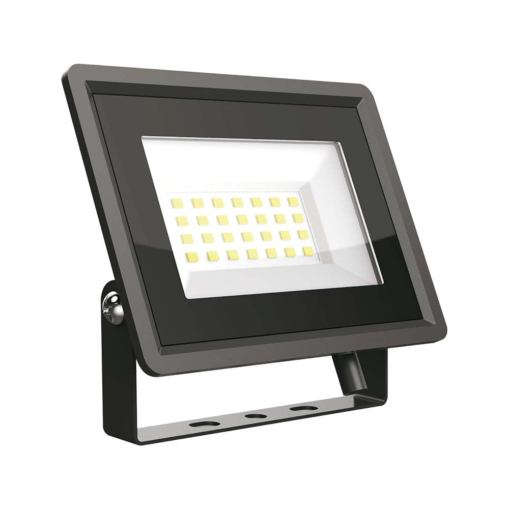 20W Naświetlacz LED / Seria: F-Class / Barwa:4000K / Obudowa: Czarna