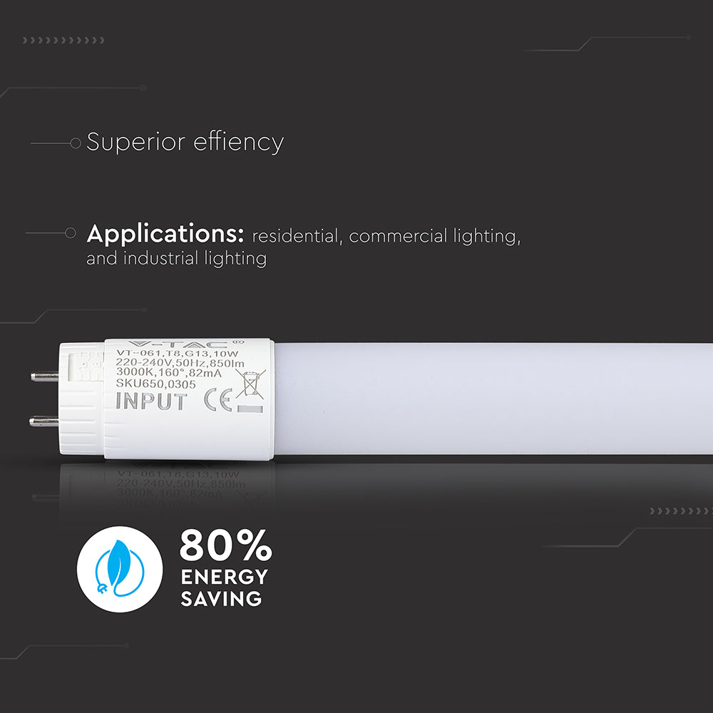 22W Świetlówka LED PLASTIK 150 cm / Chip SAMSUNG / Barwa:3000K / HIGH LUMENS